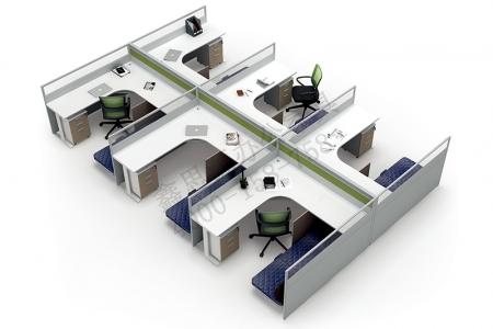 辦公屏風卡位P-58