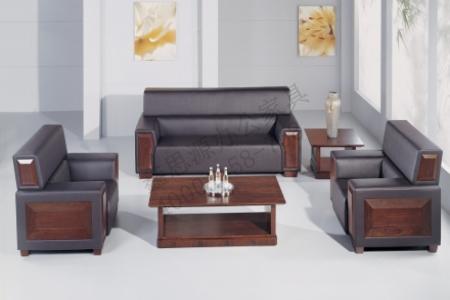 紅木辦公沙發S-42